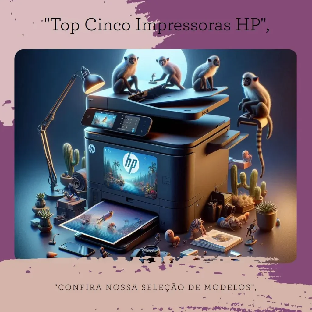 Top Cinco impressora HP 584 multifuncional smart tank wifi bivolt