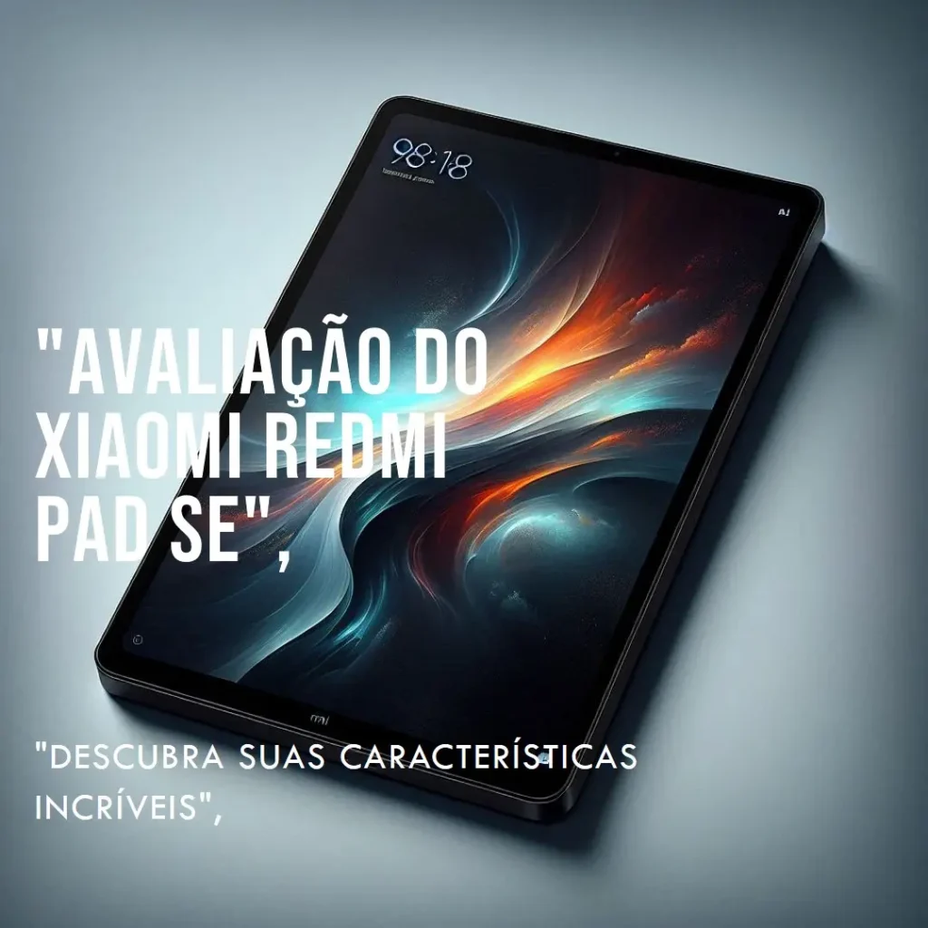 Xiaomi Redmi Pad SE 8.7: Desempenho e Custo-Benefício