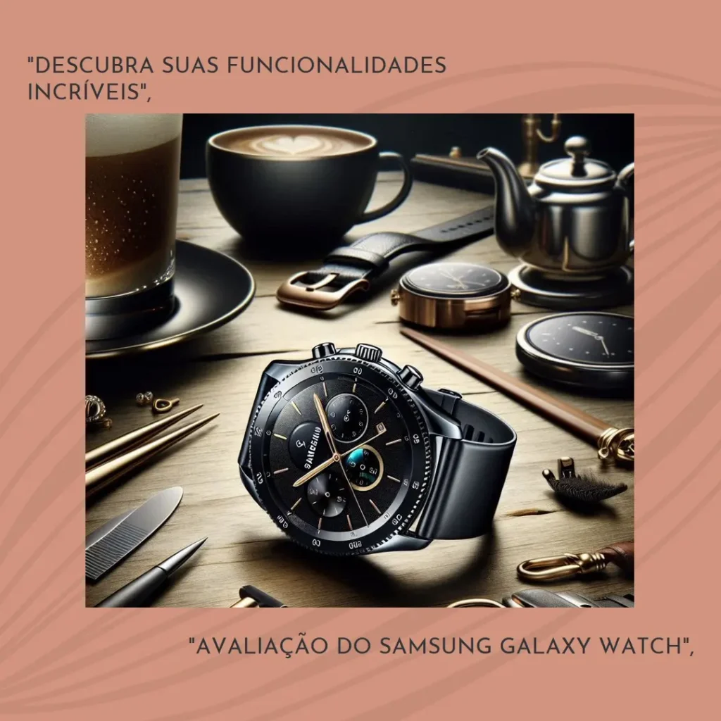 Samsung Galaxy Watch FE 40mm Bluetooth com Tela Super AMOLED