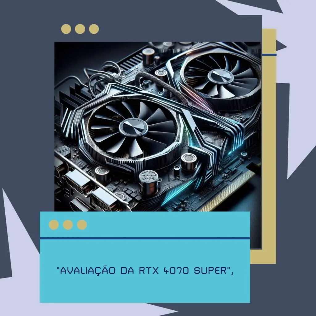 Placa de Vídeo Gigabyte RTX 4070 Super WINDFORCE OC: Desempenho e Eficiência