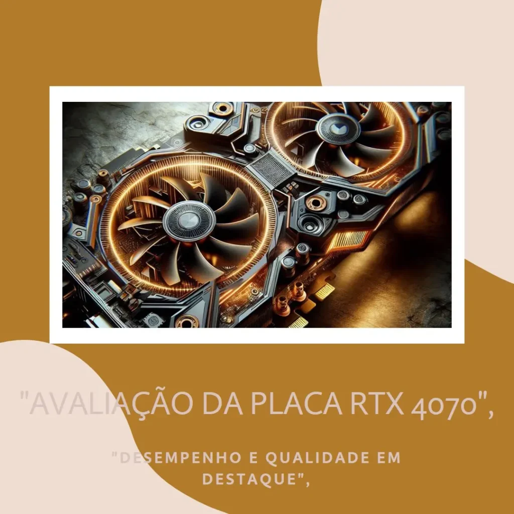 Placa de Vídeo Gigabyte NVIDIA GeForce RTX 4070 Super Eagle OC: Potência e Desempenho Avançado