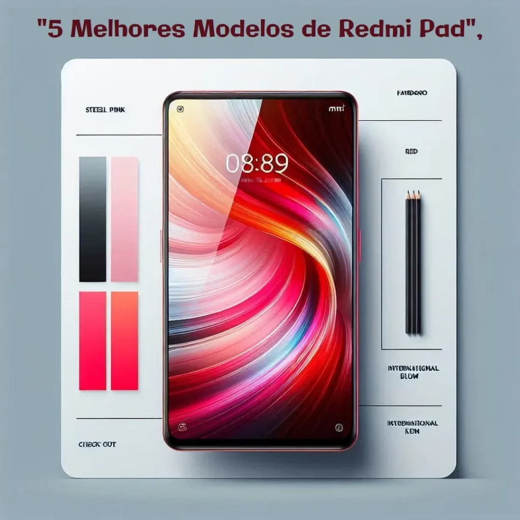 5 Melhores Modelos de Redmi pad se 8gb