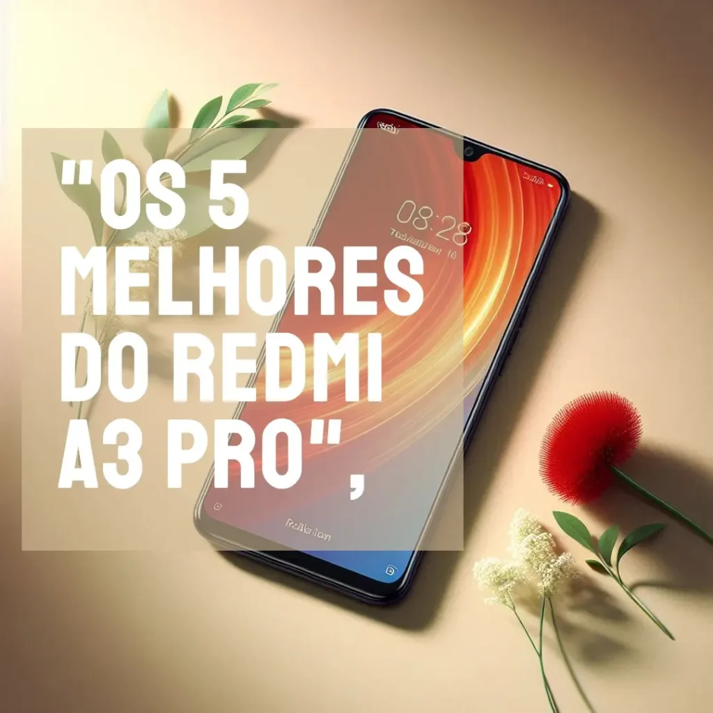 Lista de 5 Melhores: Redmi A3 pro