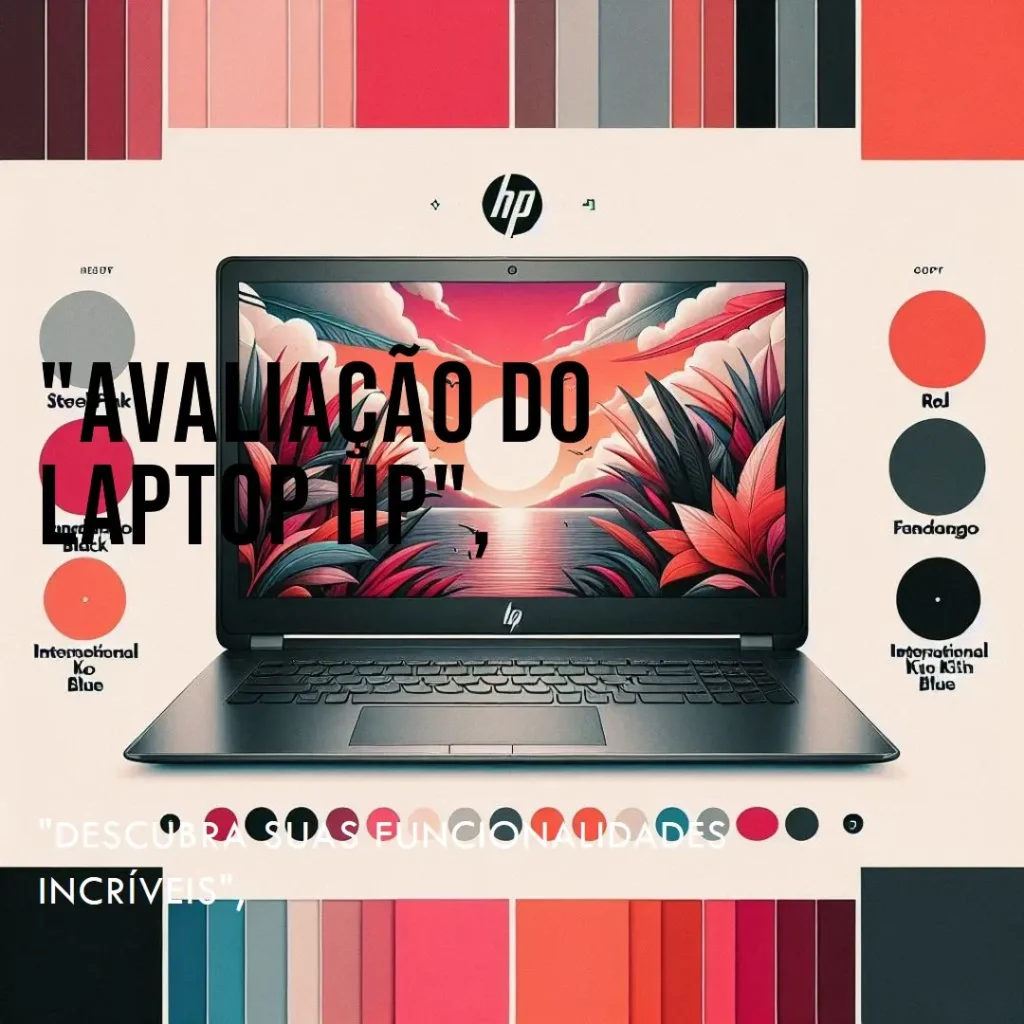 HP Laptop 15.6" com Tela Sensível ao Toque e SSD de 1 TB
