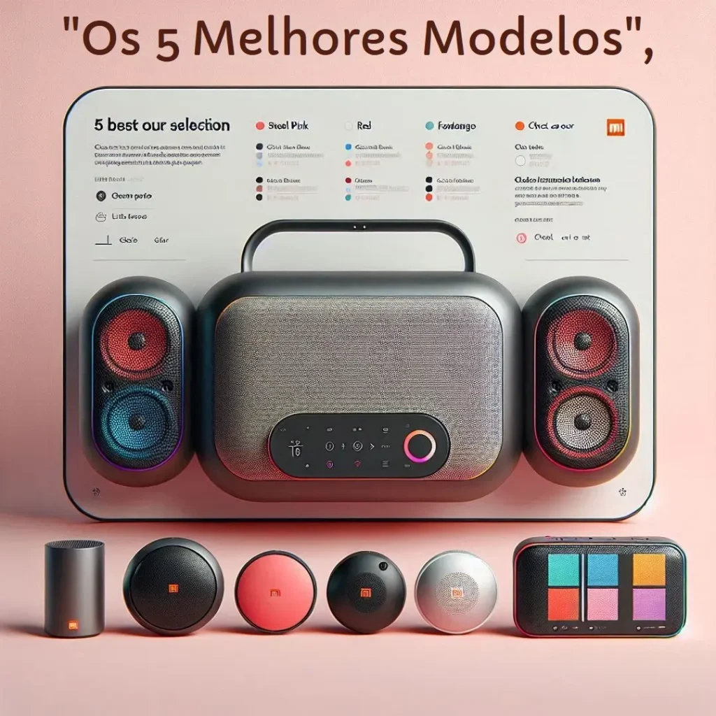 5 Melhores Modelos de caixa de som portatil Xiaomi