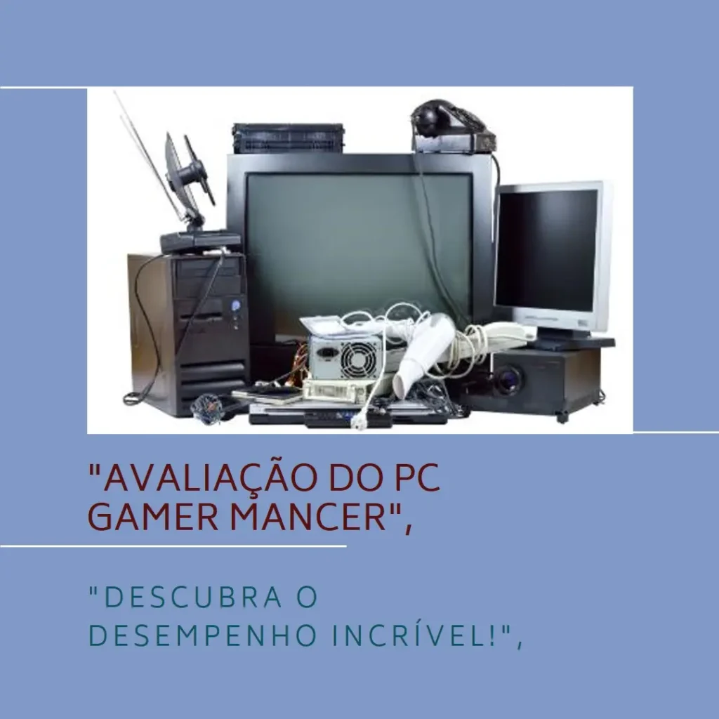 PC Gamer Mancer Intel i5-10400F RTX 2060 6GB: Potência e Custo-Benefício