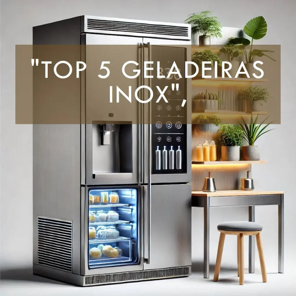 Lista de 5 Melhores: geladeira frost free inox