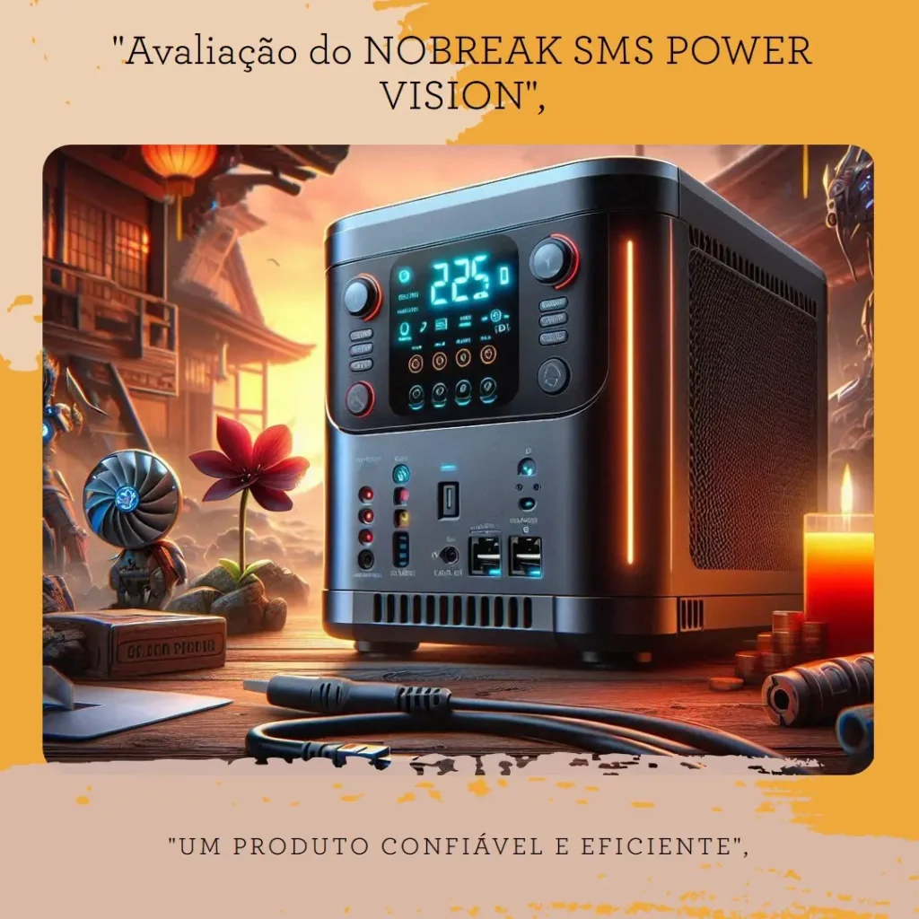 NOBREAK SMS POWER VISION 2200 VA LINE INTERACTIVE: Alta Proteção e Desempenho