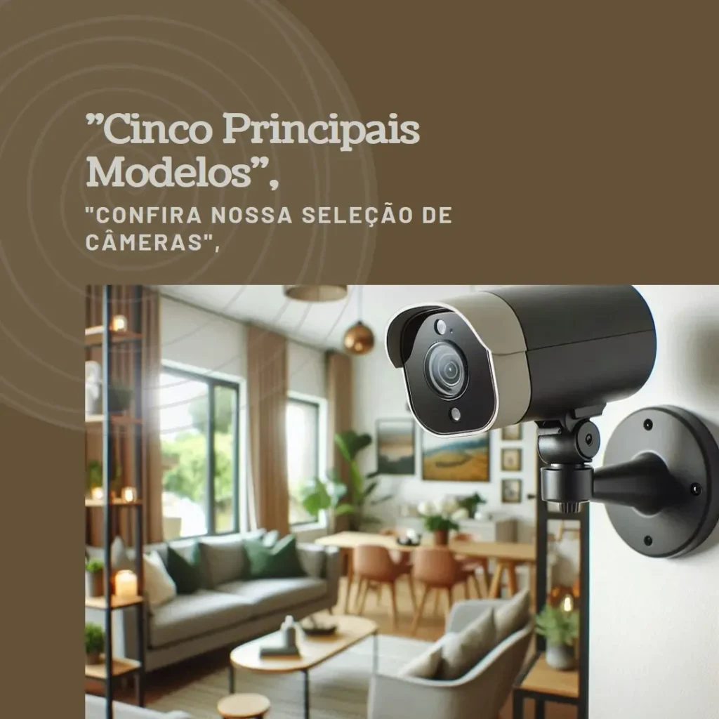 Cinco Principais Modelos de camera wifi de segurança