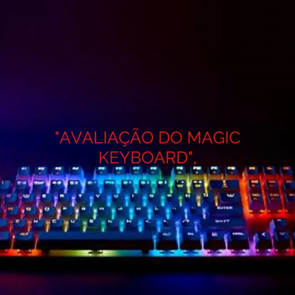 Magic Keyboard com Touch ID: Tecnologia e Praticidade para o Mac