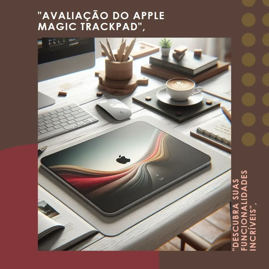 Apple Magic Trackpad – Superfície Multi-Touch: Design e Funcionalidade Impecáveis