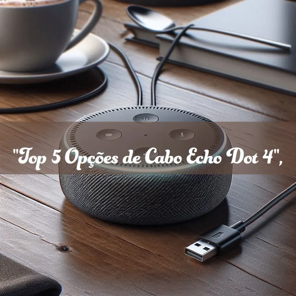 Top 5 Opções de cabo echo dot 4