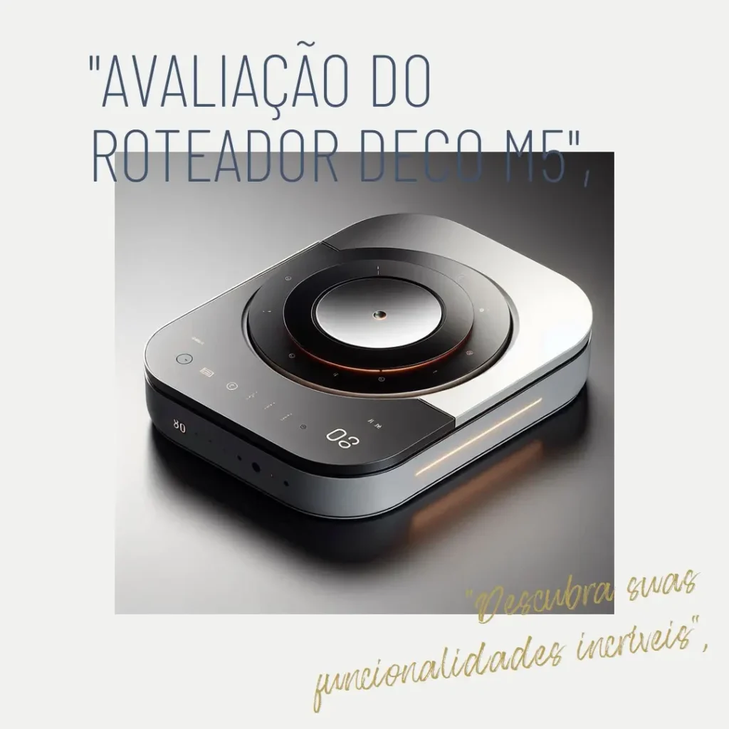 Roteador + Repetidor AC1300 Deco M5 Tp-Link: Sistema Mesh WiFi Completo