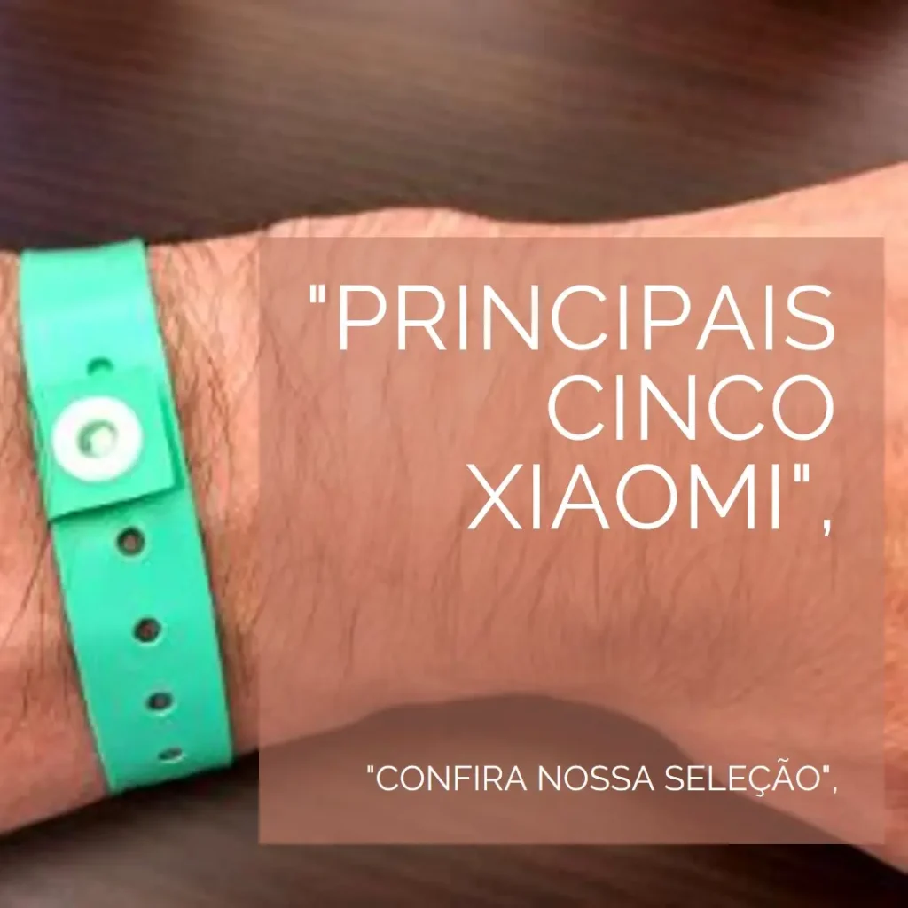 Principais Cinco Xiaomi smart band 9 ceramica