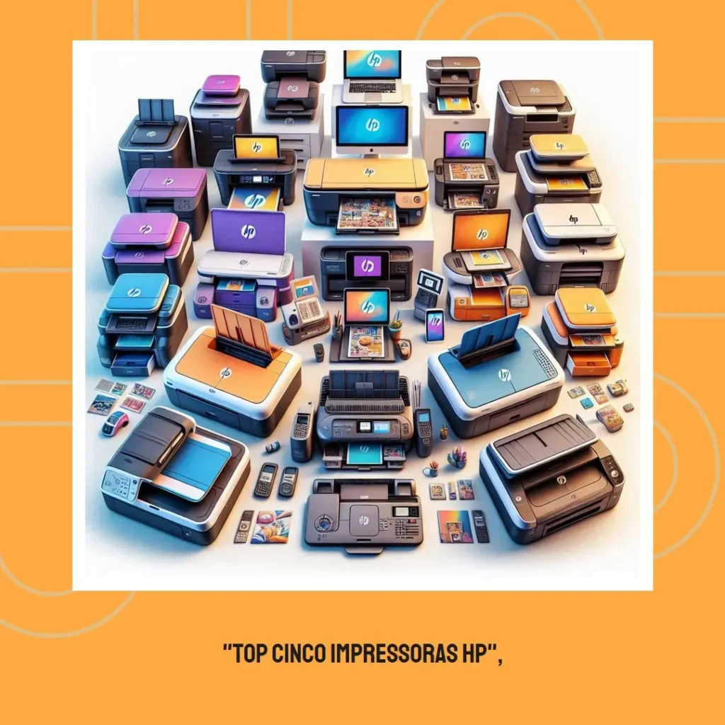 Top Cinco Modelos de impressoras HP deskjet