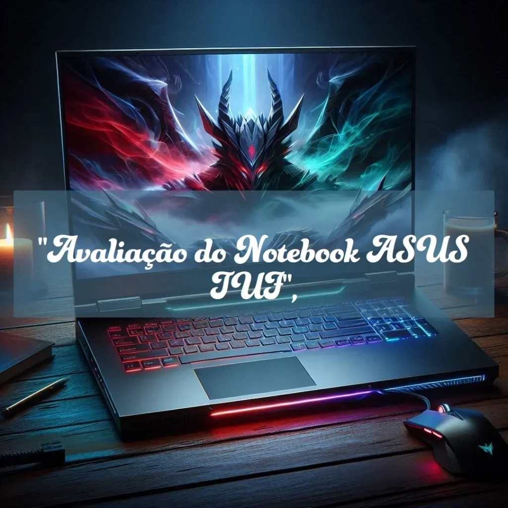 Notebook ASUS TUF Gaming F15: Potência e Durabilidade para Gamers