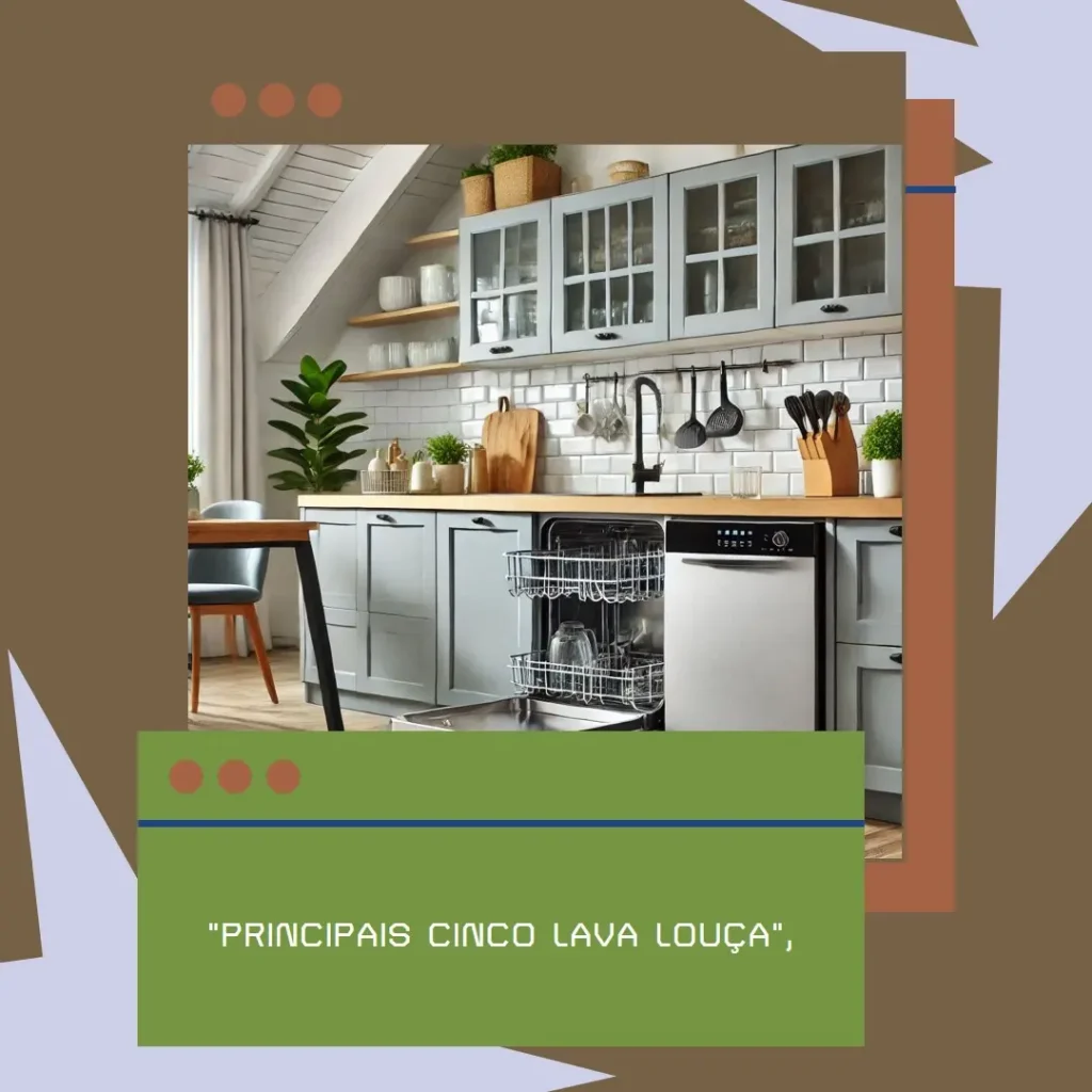 Principais Cinco lava louça Midea 14s