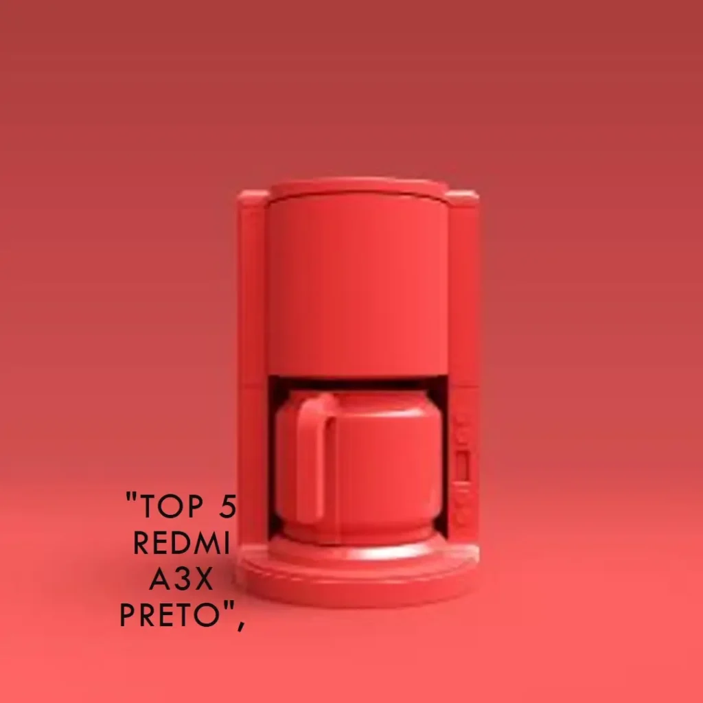 Top 5 Redmi A3x preto