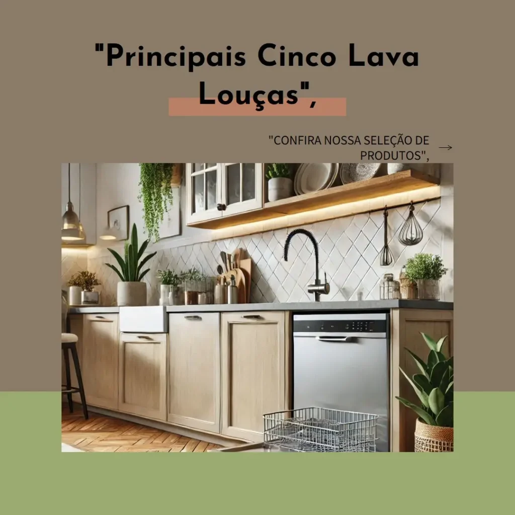 Principais Cinco lava louças 10s
