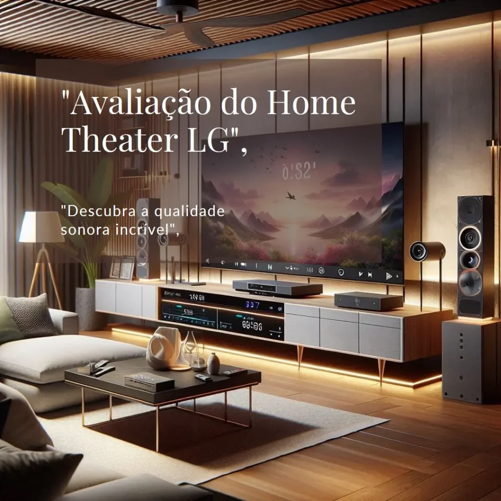 Home Theater Soundbar LG S60TR – Potência e Imersão