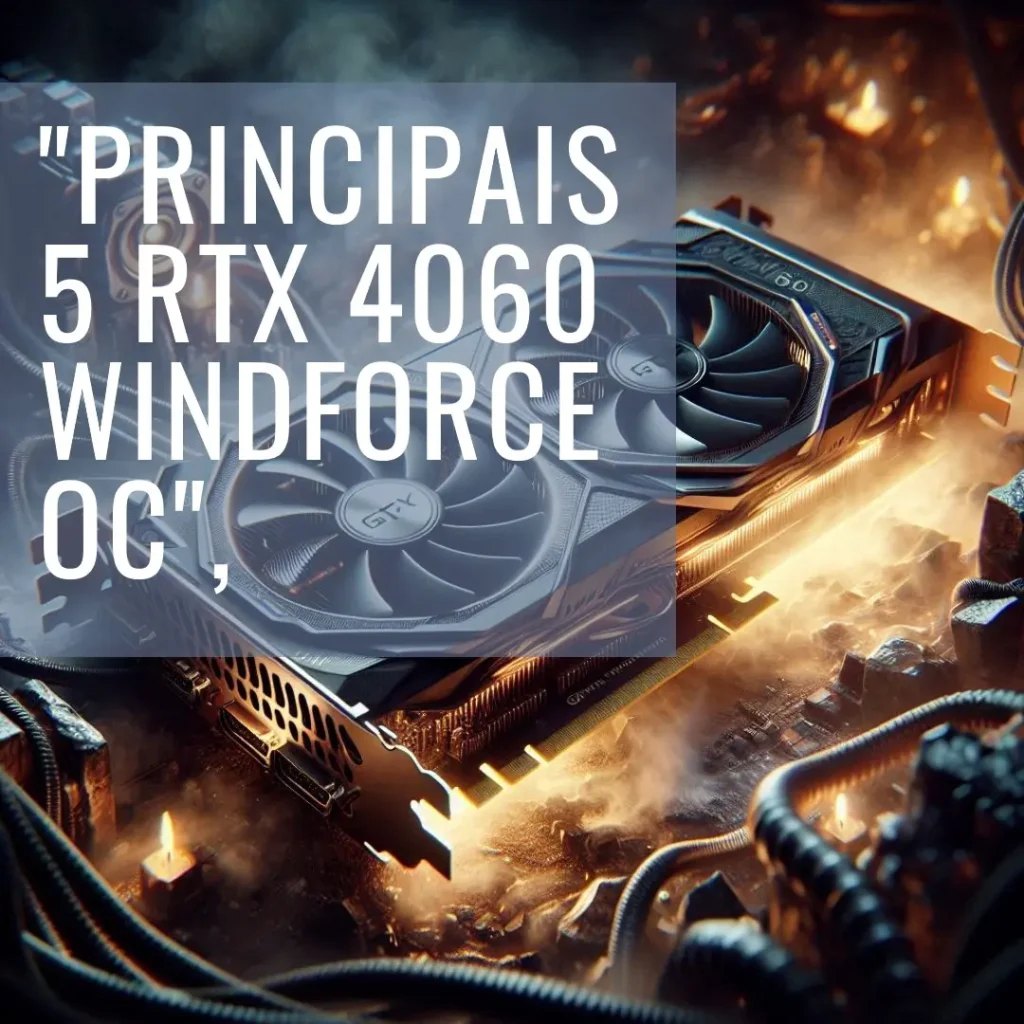 Principais 5 RTX 4060 windforce oc