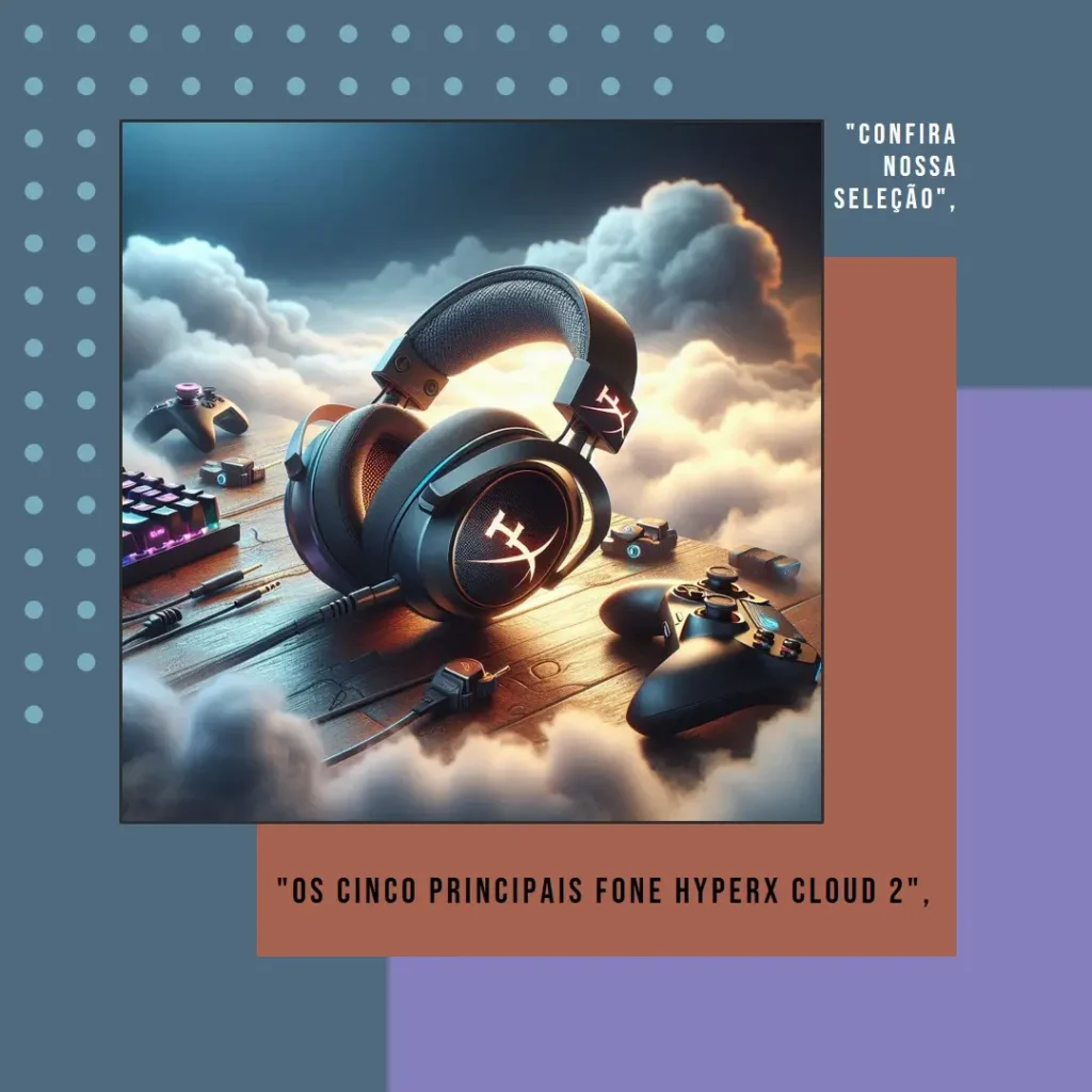 Top Cinco fone Hyperx cloud 2