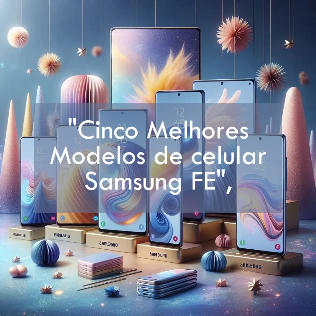 Cinco Melhores Modelos de celular Samsung FE