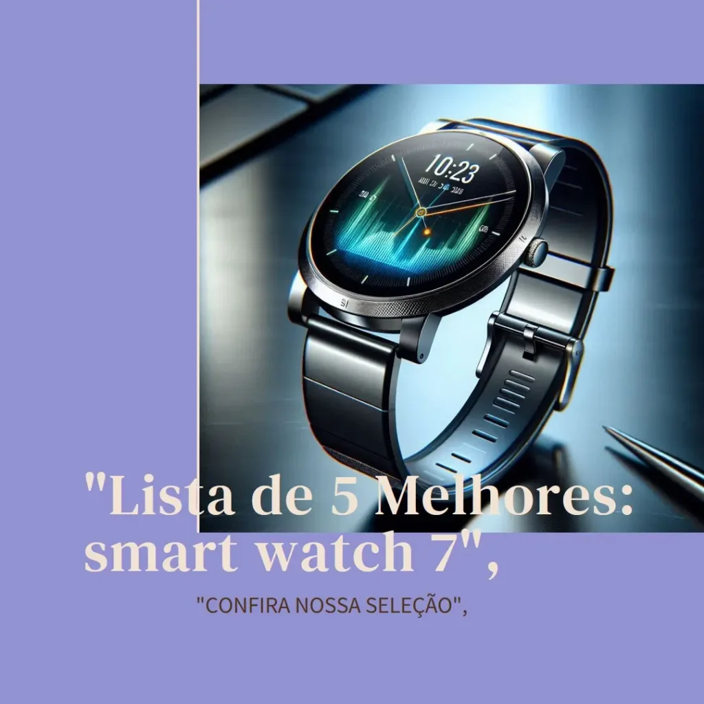 Lista de 5 Melhores: smart watch 7