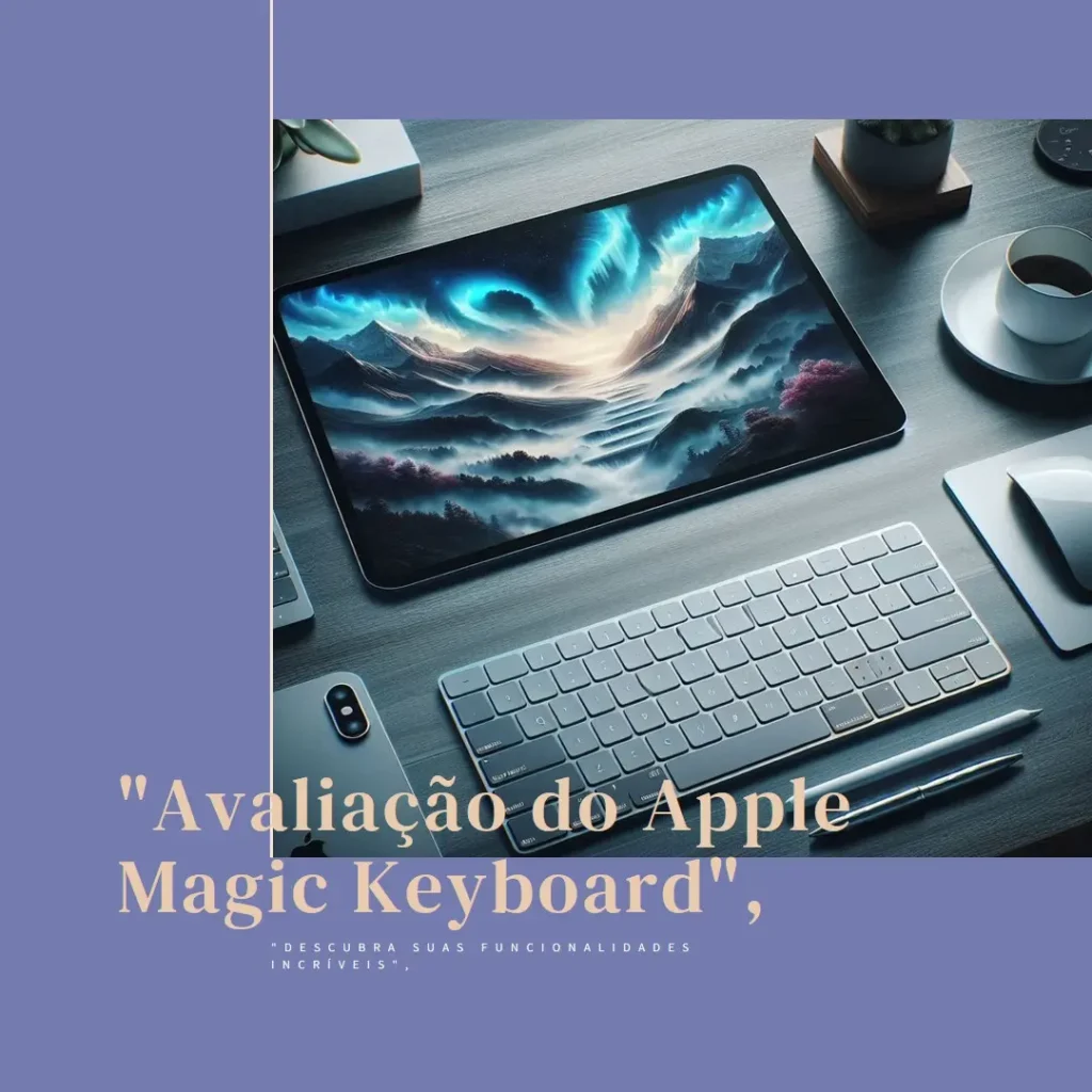 Apple Magic Keyboard: Design Elegante e Digitação Confortável