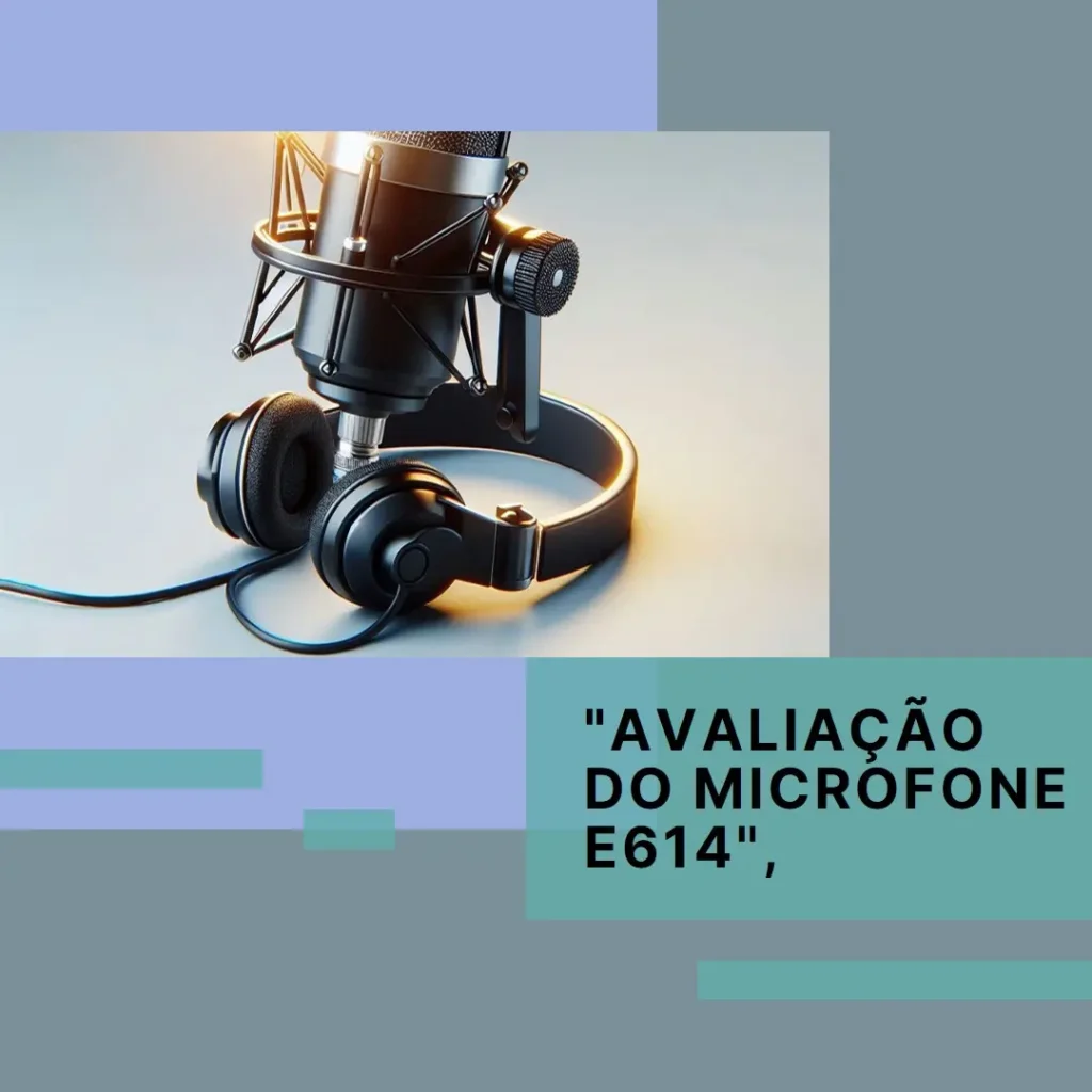 Microfone Condensador Sennheiser E614: Vale a Pena?