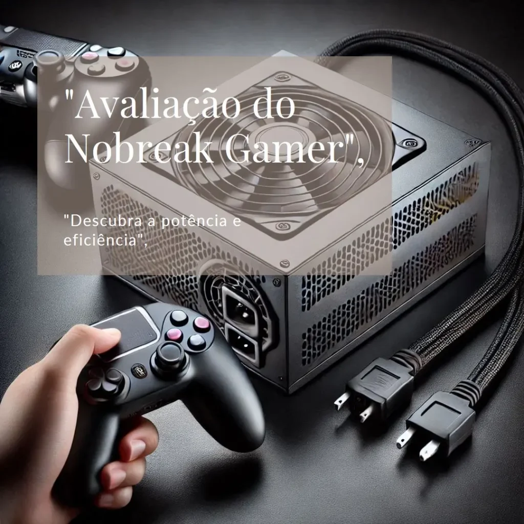 Nobreak Gamer One Up Predator 800VA/560W: Desempenho e Proteção para Gamers
