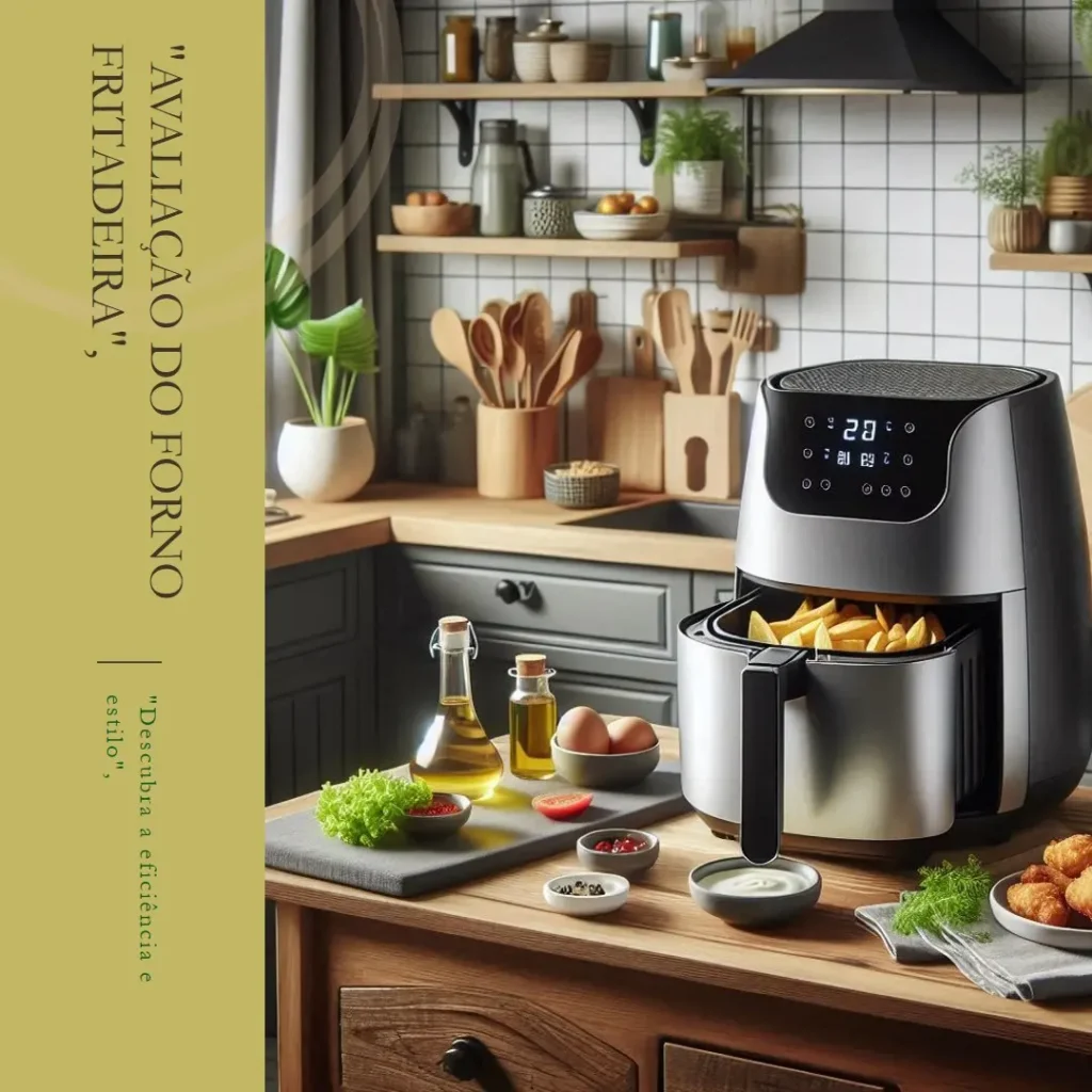 Forno e Fritadeira Sem Óleo Oster 42L French Door 2 em 1 – 220V: Versatilidade e Praticidade para Sua Cozinha