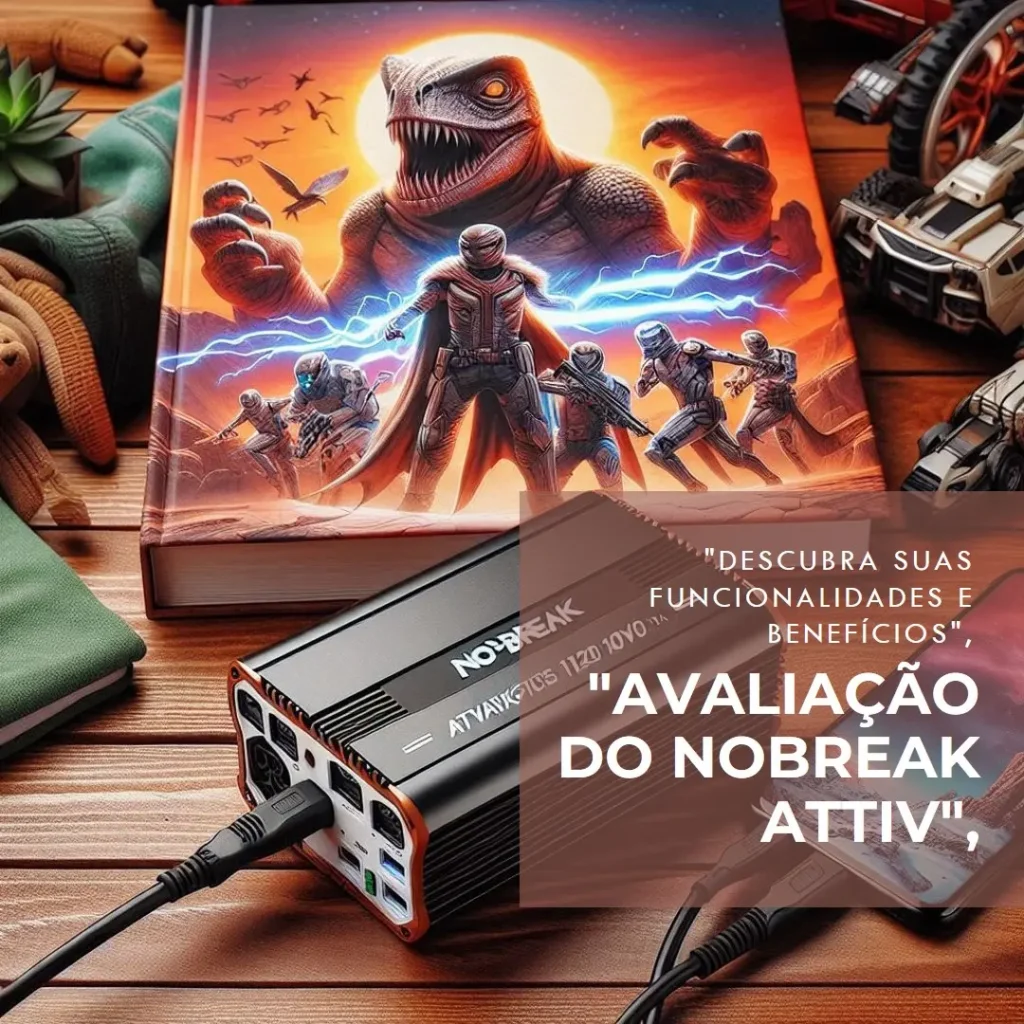 Nobreak Interativo ATTIV 1200VA Bivolt Preto Intelbras: Proteção e Desempenho para Seus Equipamentos