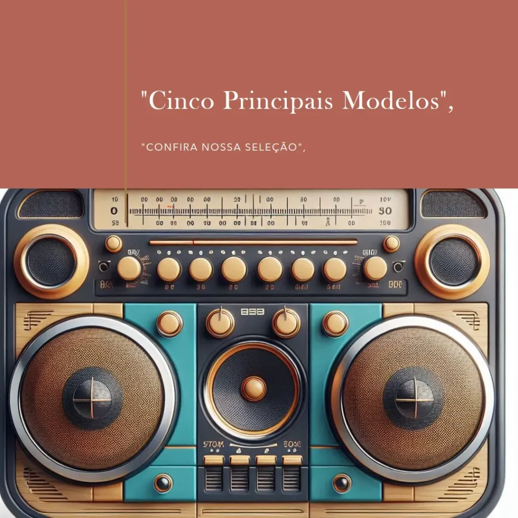 Cinco Principais Modelos de boombox aiwa 200w