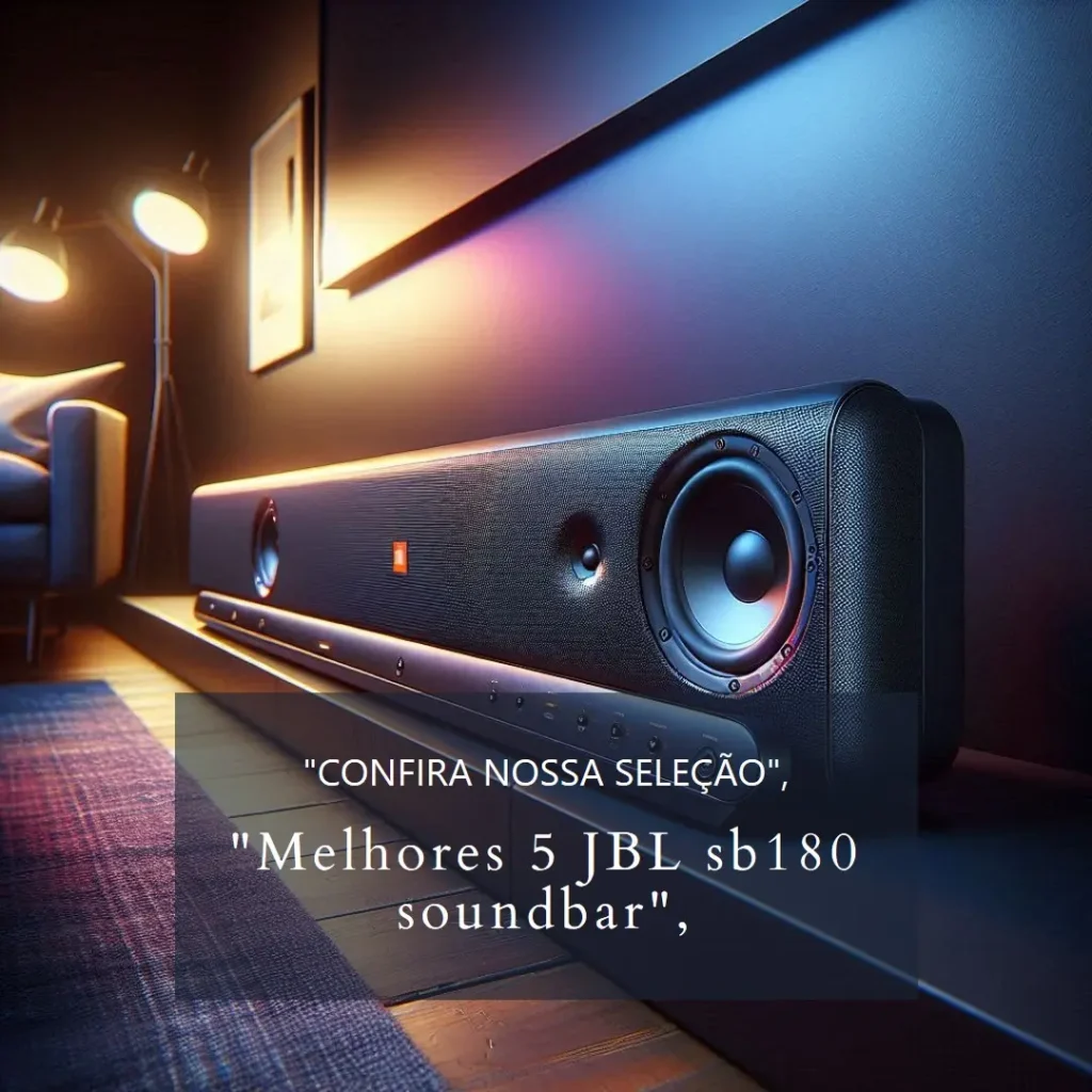 Melhores 5 JBL sb180 soundbar