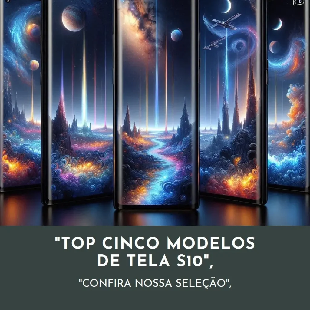 Top Cinco Modelos de tela Galaxy S10