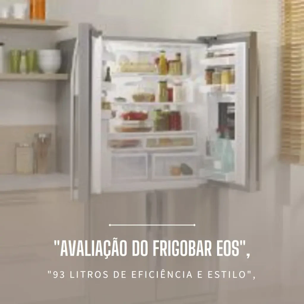 Frigobar Eos 93 Litros Ice Compact: Compacto e Eficiente