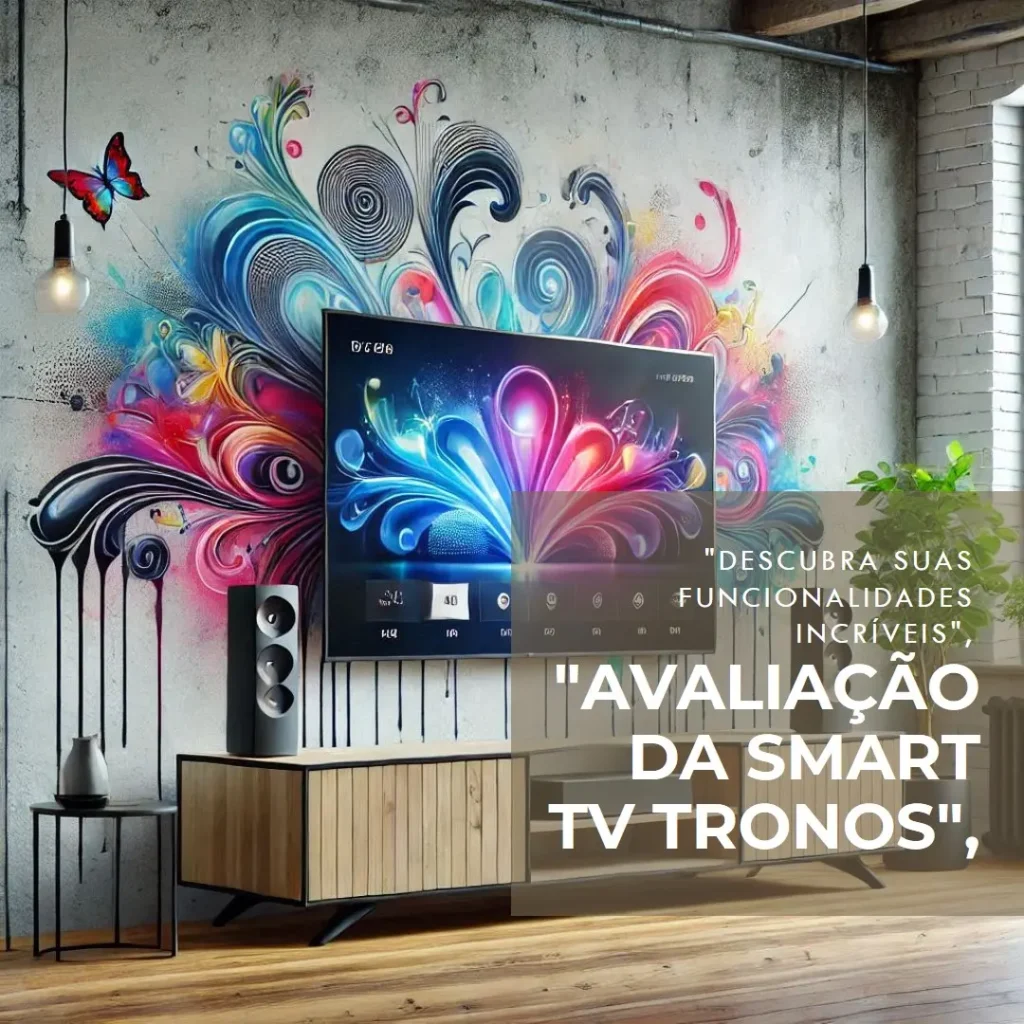 SMART TV 43" TRONOS HD com Sistema Android