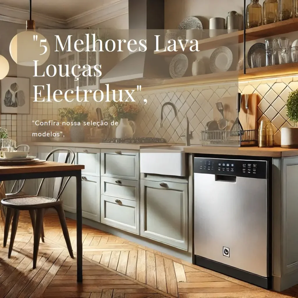 5 Melhores Modelos de lava louças Electrolux 14s
