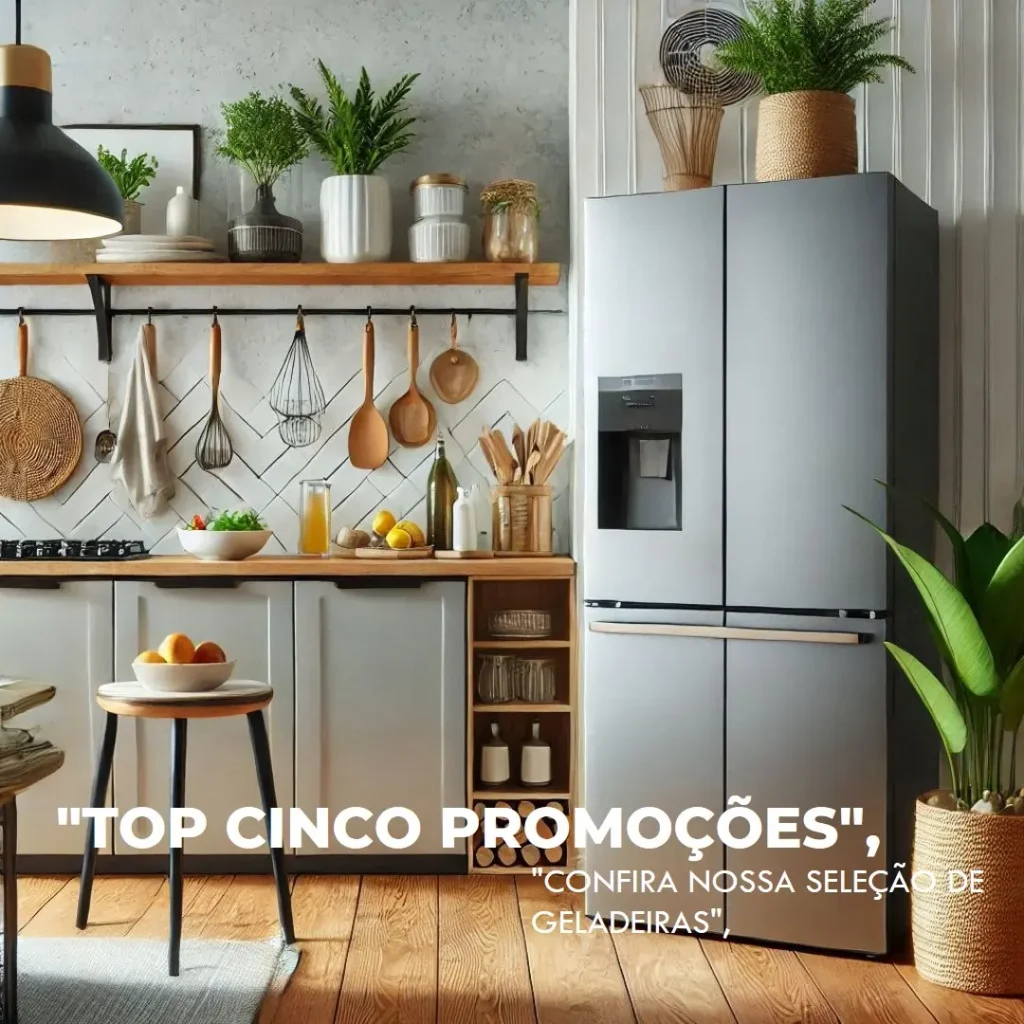 Top Cinco promoção geladeira Electrolux