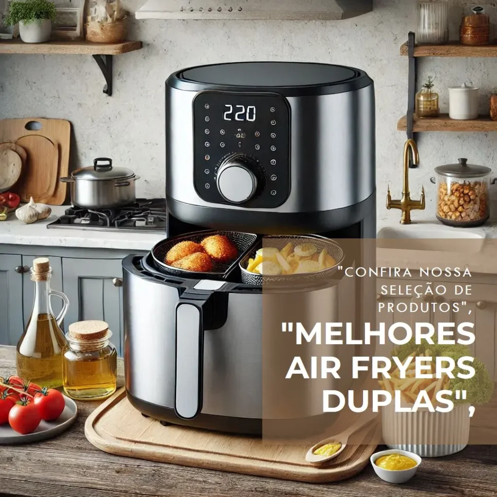 Melhores 5 air fryer dupla