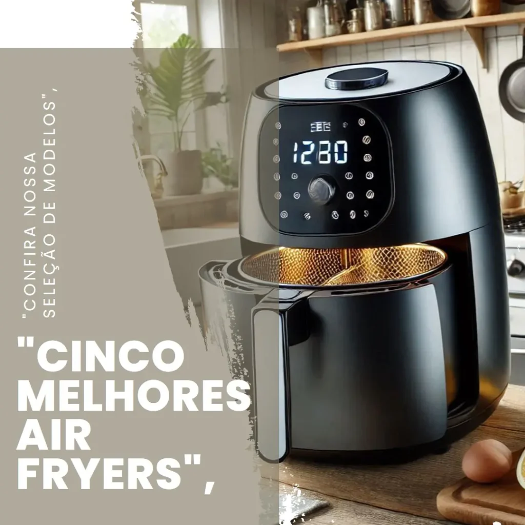 Cinco Melhores Modelos de air fryer 6 litros