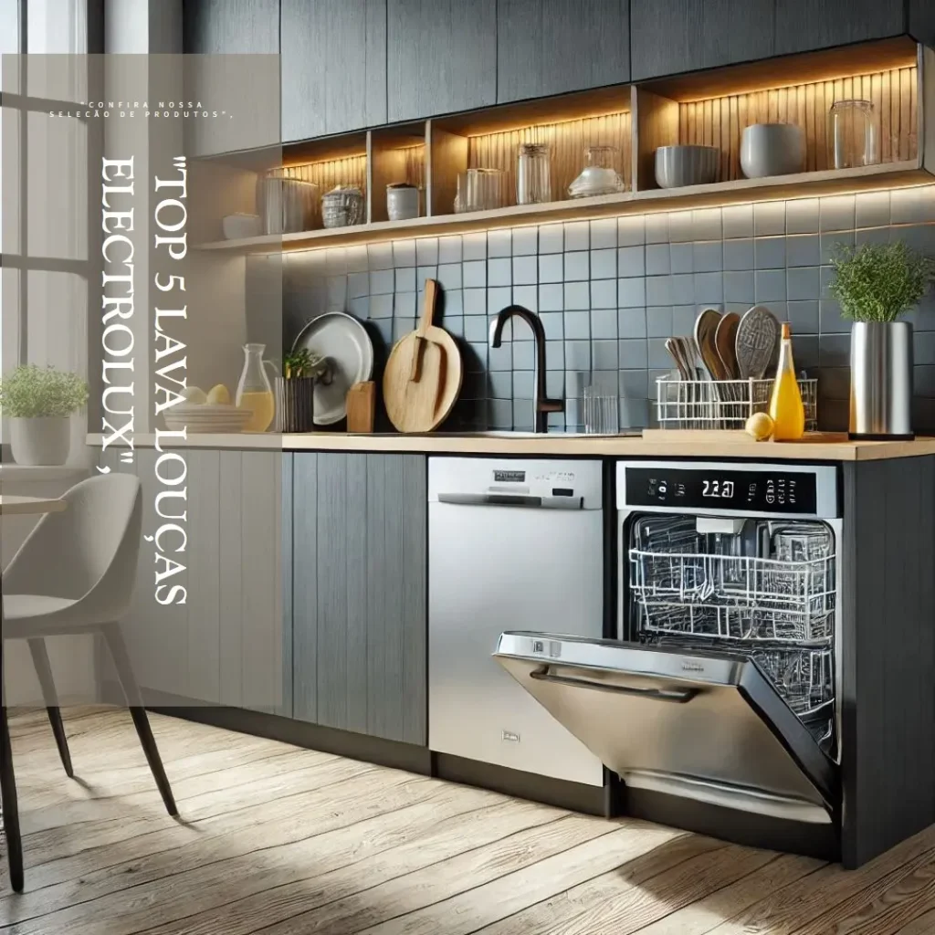 Top 5 Opções de lava louça Electrolux 6 serviços