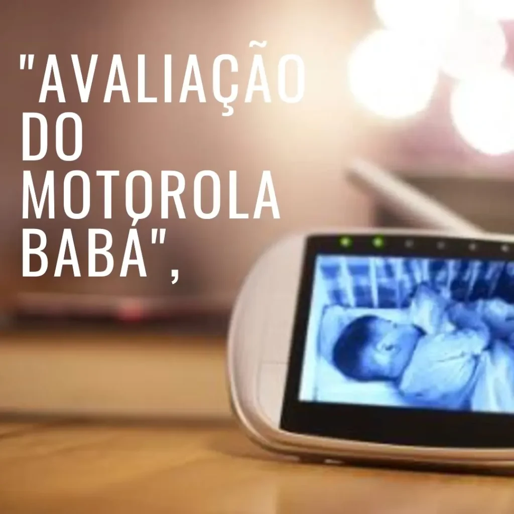 Motorola Babá Eletrônica Pip1510 Connect Monitor Colorido 5"