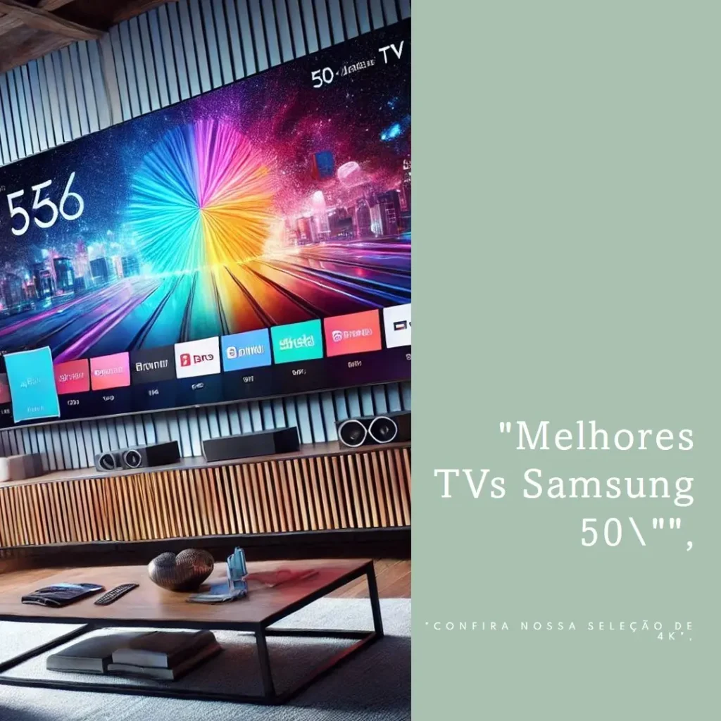 Melhores 5 tv Samsung 50 polegadas smart 4k