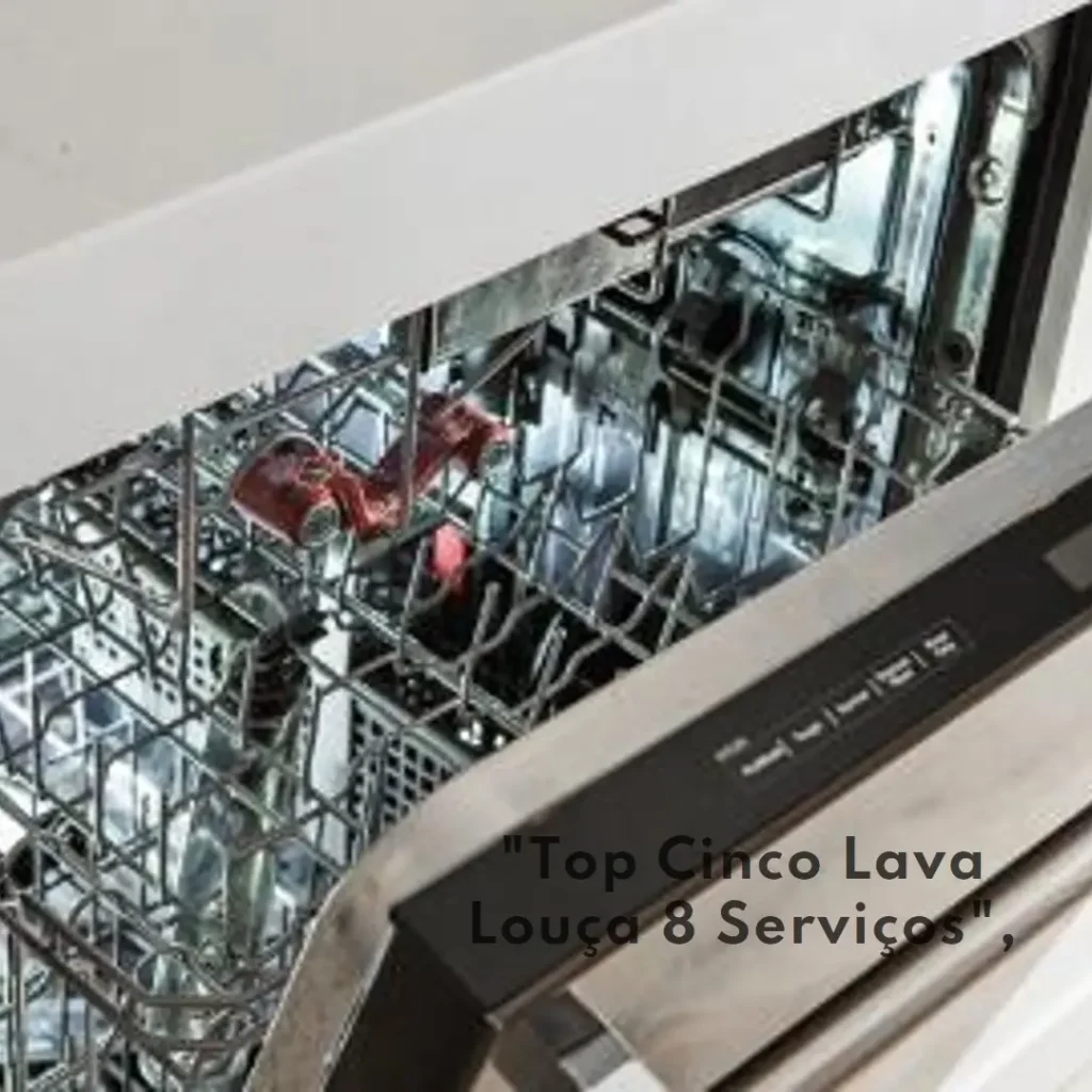 Top Cinco lava louça 8 serviços