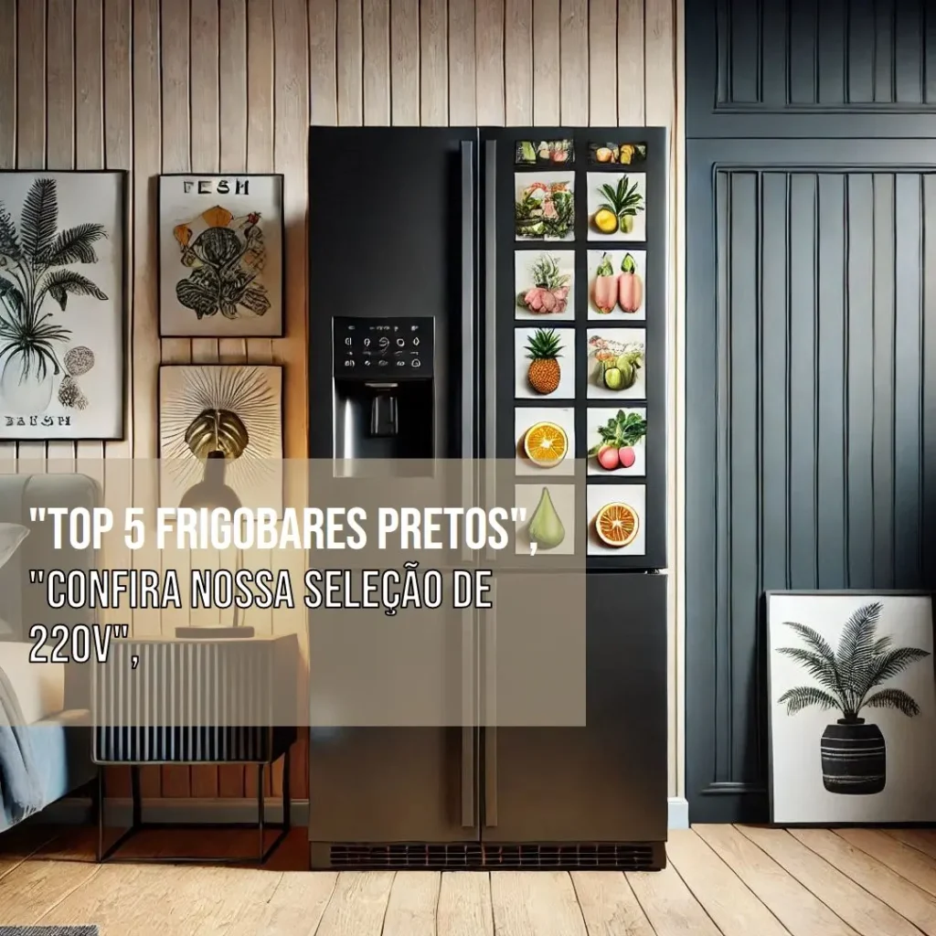 Top 5 Opções de frigobar preto 220v
