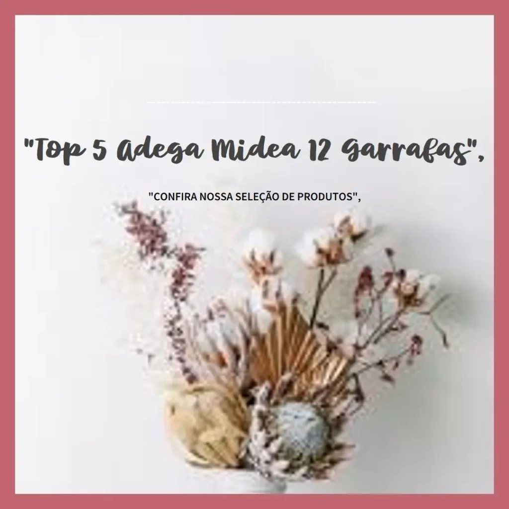 Top 5 adega Midea 12 garrafas