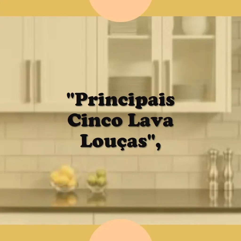 Principais Cinco Electrolux lava louças 6 serviços