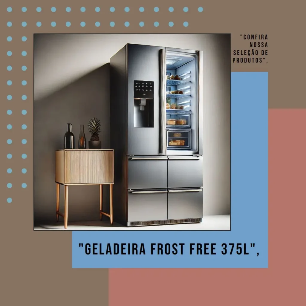 Principais Cinco geladeira frost free 375 litros